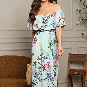 NWT Off-Shoulder Spring Dress